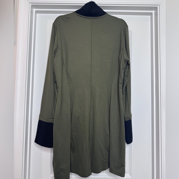 🆕 Venus Womens’s Knit Asymmetrical Button-Front Jacket Shacket Sweater - Picture 6 of 7